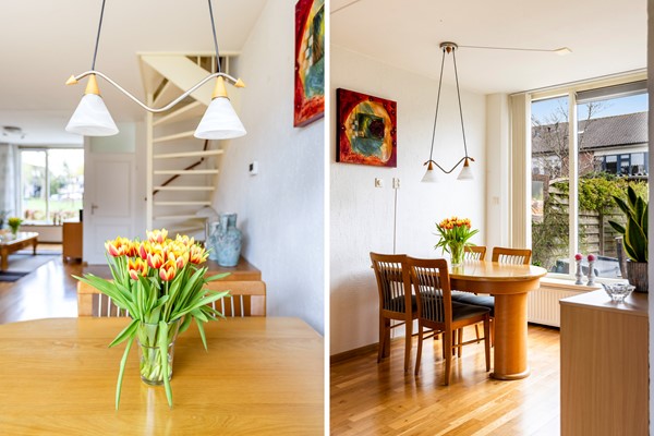 Foto - Te koop: tussenwoning gelegen aan groenvoorziening